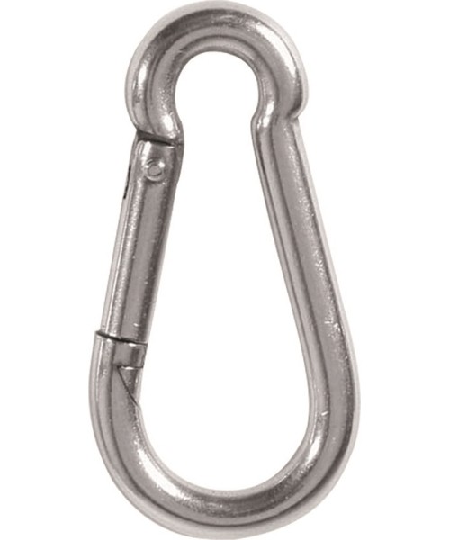 Išgyvenimo reikmenys ir jų rinkiniai MIL-TEC: 60 MM STAINLESS STEEL CARABINER