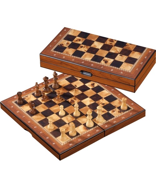 Backgammon, Chess, Checkers Philos: Šachmatai Philos 26.5x13.5x4.5cm