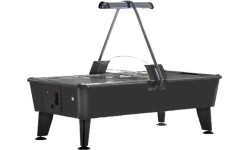 Table Hockey : "Airhockey Black", skirtas komerciniam naudojimui, 238x128x81 cm, monetų tikrintuvas neįtrauktas