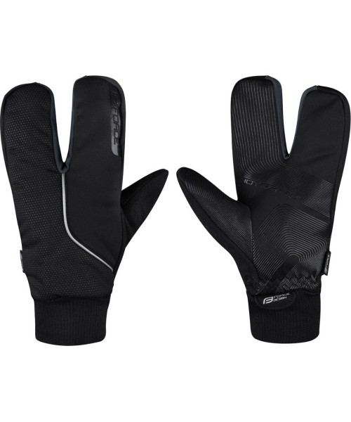 Gloves & Helmets & Accessories : Pirštinės 3p FORCE HOT RAK PRO (juoda) L