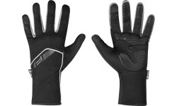 Gloves & Helmets & Accessories : Pirštinės FORCE GALE softshell (juoda) M