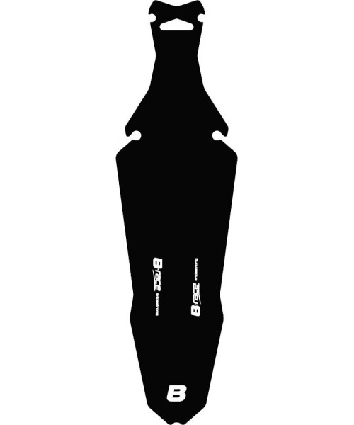 Aksesuarai bei priedai dviračiams : Galinis skydelis B-Race po balneliu (juodas)