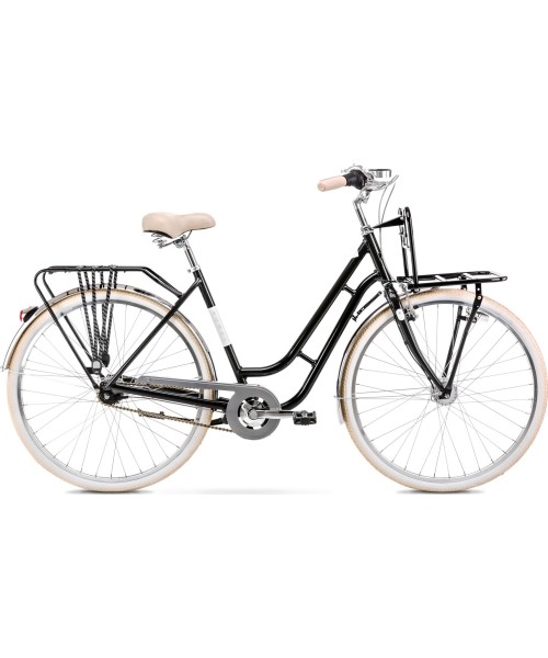 City Bikes Romet: Dviratis Romet Luiza Lux 28" 2023 black