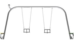 Outdoor Toys : Double Swing Inter-Play Eniro 2