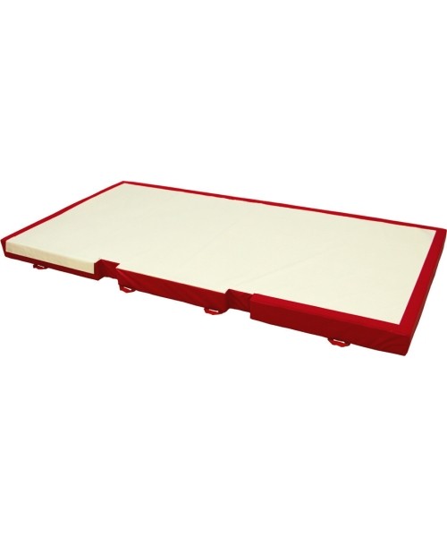 Mattresses & Tatami : CUSTOM LANDING MAT FOR POMMEL HORSE - WITH BASE CUT-OUTS - 400 x 200 x 20 cm