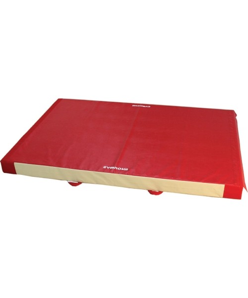 Čiužiniai sportui : STANDARD SAFETY MAT - SINGLE DENSITY - PVC COVER - WITH ATTACHMENT STRIPS - 300 x 200 x 20 cm