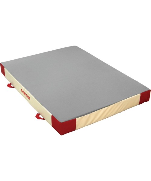 Čiužiniai sportui : ADDITIONAL SAFETY MAT - SINGLE DENSITY - PVC AND JERSEY COVER - 200 x 150 x 20 cm