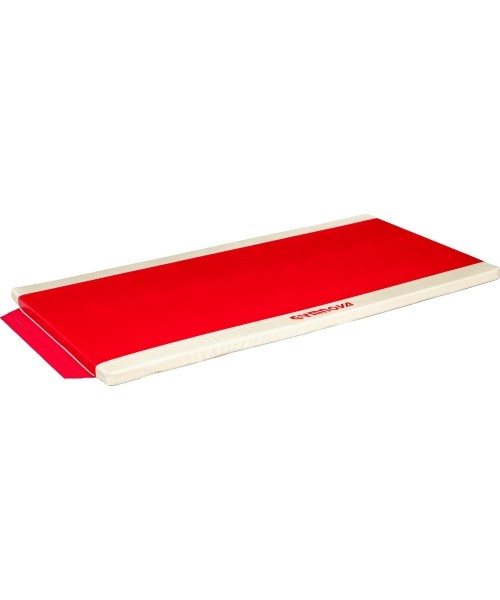 Mattresses & Tatami : MAT FOR SCHOOL - PVC COVER - WITH SIDE ATTACHMENT STRIPS - WITHOUT REINFORCED CORNERS - 200 x 100 x 5 cm