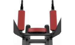 Cross Bars with Parallels Marbo Sport: Profesionalus skersinis su lygiagretėmis Marbo MP-U210, raudonas