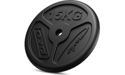 30 mm - Plieniniai svoriai Marbo Sport: Ketaus svorių komplektas Marbo, 60kg / 2x15kg + 2x10kg + 2x5kg