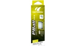 Stalo teniso kamuoliukai Cornilleau: Cornilleau P-Ball ABS Evolution 3*** White x3