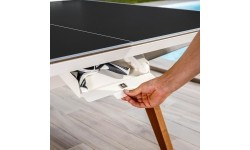 Lauko stalo teniso stalai Cornilleau: "Play-Style Origin" lauko stalas baltas