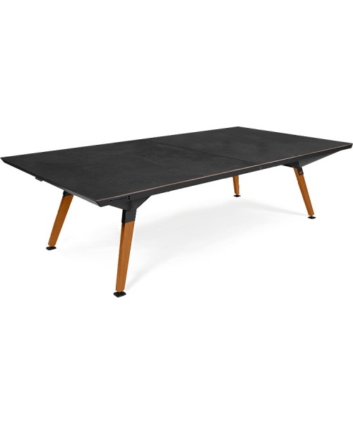 Outdoor Table Tennis Tables Cornilleau: "Play-Style Origin" lauko stalas juodas - medžiaginis tinklas (įeina į komplektą) - t...