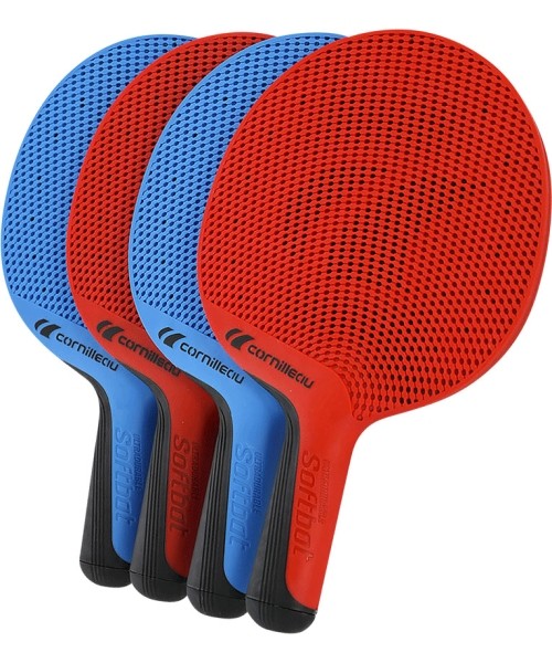 Table Tennis Rackets Cornilleau: Cornilleau Softbat Quattro rinkinys