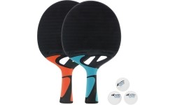 Table Tennis Rackets Cornilleau: "Cornilleau Tacteo DUO Pack" (2 lazdos ir 3 kamuoliukai)