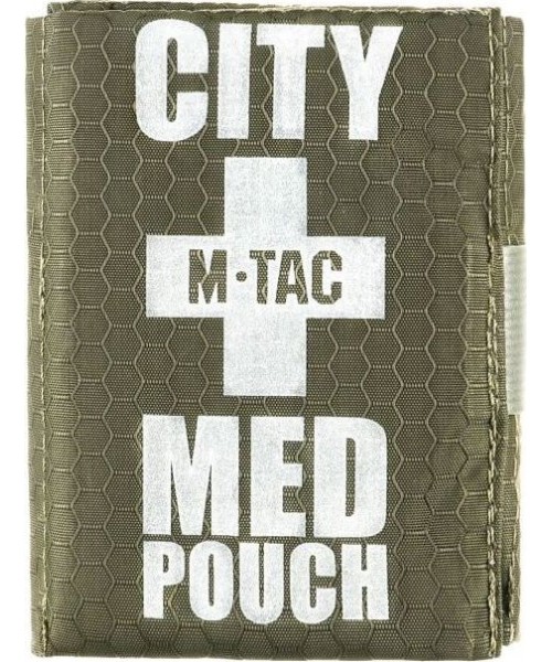 Gertuvės ir puodeliai : M-Tac City Med Pouch Hex green