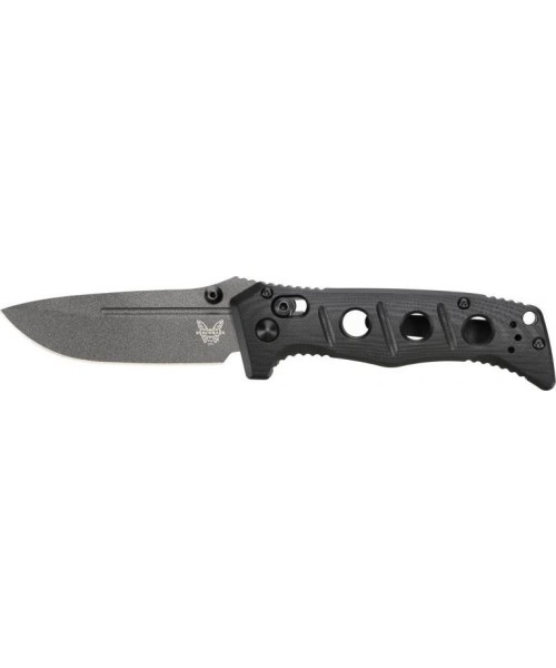 Hunting and Survival Knives Benchmade: Sulankstomas peilis Benchmade 273GY-1 Mini Adamas, pilkas