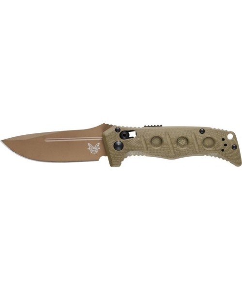 Medžiokliniai ir išgyvenimo peiliai Benchmade: Benchmade 2730FE-2 Mini Adamas sulankstomas peilis.