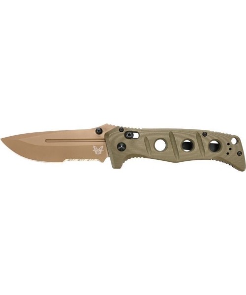 Medžiokliniai ir išgyvenimo peiliai Benchmade: Peilis Benchmade 275SFE-2 ADAMAS, Earth Cerakote, Combo