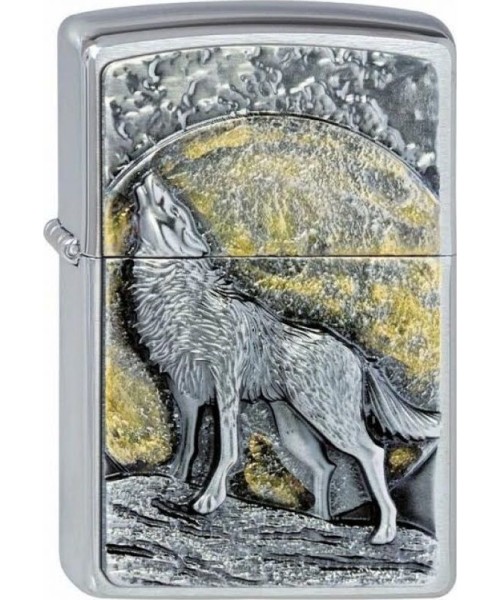 Išgyvenimo reikmenys ir jų rinkiniai : Zippo žiebtuvėlis Wolf