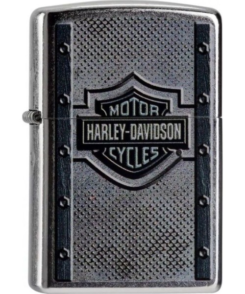 Išgyvenimo reikmenys ir jų rinkiniai : "Zippo Harley-Davidson" žiebtuvėlis