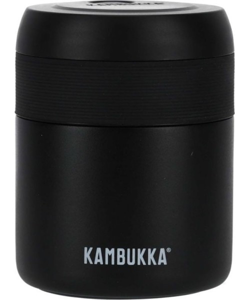 Thermoses : Kambukka Bora 600 ml vakarienės termosas Matte Black