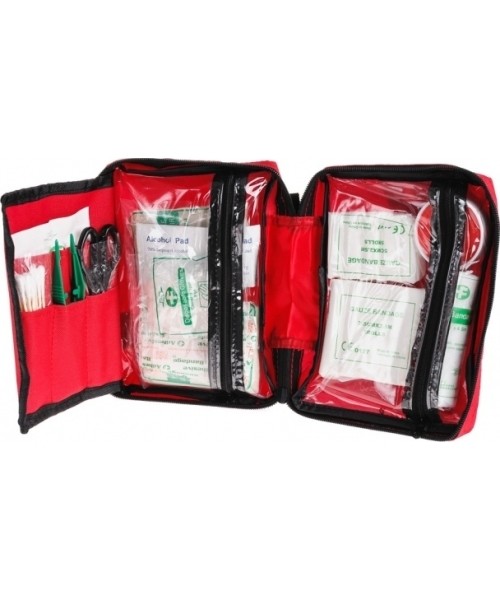 Camping Accessories MIL-TEC: RAUDONASIS PIRMOSIOS PAGALBOS RINKINYS DIDELIS