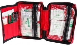 Camping Accessories MIL-TEC: RAUDONASIS PIRMOSIOS PAGALBOS RINKINYS DIDELIS