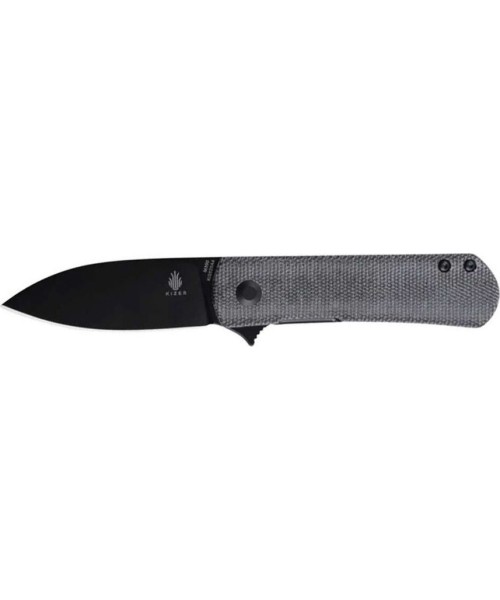 Hunting and Survival Knives : Kizer Yorkie Ki3525A4 juodas sulankstomas peilis