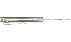 Medžiokliniai ir išgyvenimo peiliai : "Kizer October" mini peilis V2569C1 žalias