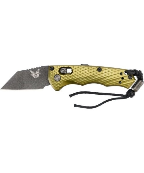 Hunting and Survival Knives Benchmade: Benchmade 2950BK-2 PARTIAL IMMUNITY Woodland Green