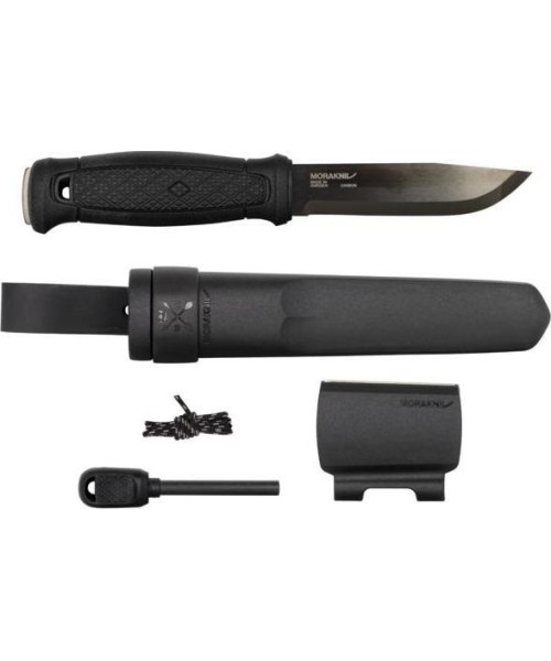 Išgyvenimo reikmenys ir jų rinkiniai Morakniv: Išgyvenimo rinkinys Morakniv Garberg BlackBlade