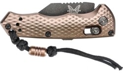 Medžiokliniai ir išgyvenimo peiliai Benchmade: "Benchmade" 2950BK-1 PARTIAL IMMUNITY, plokščias D. Žemės