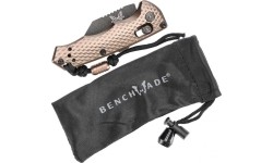 Medžiokliniai ir išgyvenimo peiliai Benchmade: "Benchmade" 2950BK-1 PARTIAL IMMUNITY, plokščias D. Žemės