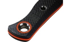Medžiokliniai ir išgyvenimo peiliai Benchmade: Peilis Benchmade 15500OR-2 MEATCRAFTER, CPM-S45VN, Carbon