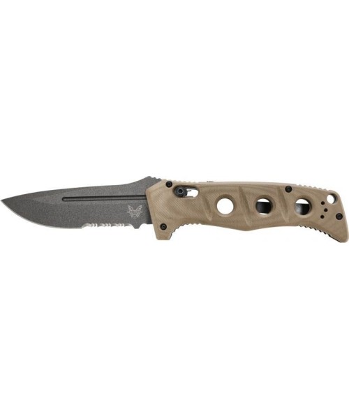 Medžiokliniai ir išgyvenimo peiliai Benchmade: Peilis Benchmade 2750SGY-3 Auto Adamas