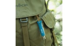 Medžiokliniai ir išgyvenimo peiliai Opinel: Opinel Colorama 06 inox turkio spalvos peilis su dirželiu