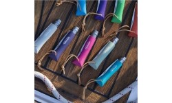Medžiokliniai ir išgyvenimo peiliai Opinel: Opinel Colorama 06 inox turkio spalvos peilis su dirželiu