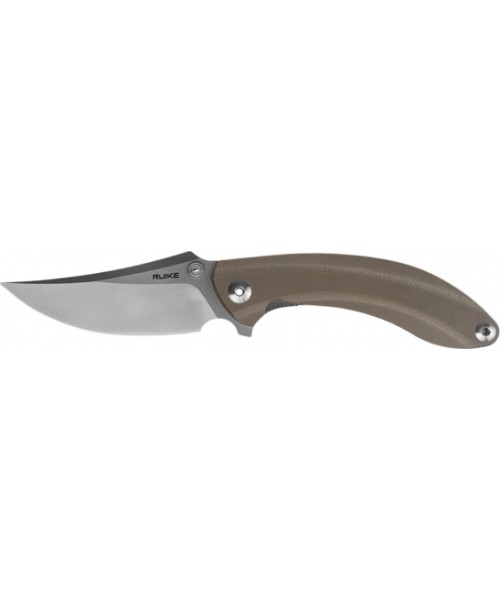 Hunting and Survival Knives : Sulankstomas peilis Ruike P155-W, smėlio sp.