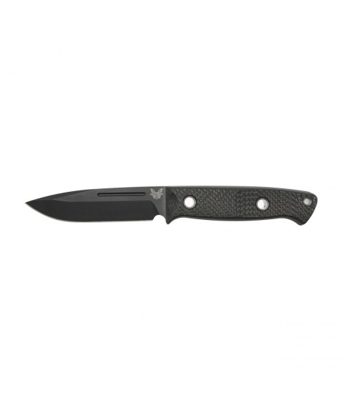 Hunting and Survival Knives Benchmade: Benchmade 163BK Bushcrafter peilis fiksuotu ašmeniu