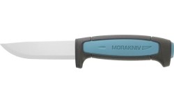 Medžiokliniai ir išgyvenimo peiliai Morakniv: Peilis Morakniv Craft Pro Flex, nerūdijančio plieno, mėlynas ir juodas