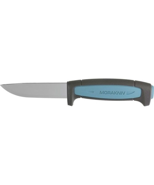 Medžiokliniai ir išgyvenimo peiliai Morakniv: Peilis Morakniv Craft Pro Flex, nerūdijančio plieno, mėlynas ir juodas