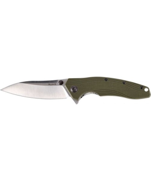 Hunting and Survival Knives : "Ruike" sulankstomas peilis P841-L žalias