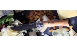 Medžiokliniai ir išgyvenimo peiliai Opinel: Peilis Opinel 9, Inox nerūdijantis plienas, buko medienos