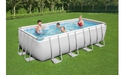 Viršžeminiai baseinai Bestway: Baseinas 16 x 8 FT Power Steel BESTWAY