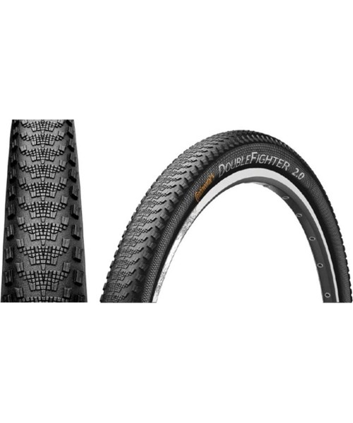 Aksesuarai bei priedai dviračiams : Padanga Continental 27,5x2.0 MTB Double Fighter III