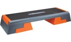 Aerobikos stepai HMS: Aerobikos stepas HMS Premium AS007 juodas-oranžinis