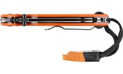 Medžiokliniai ir išgyvenimo peiliai Ganzo / Firebird: Ganzo G7453-OR-WS sulankstomas peilis su švilpuku