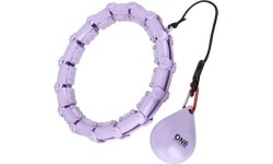 Weight Hoops One Fitness: OHA02 HULA HOP VIOLETINĖ SU SVORIU ONE FITNESS