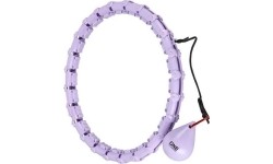 Weight Hoops One Fitness: OHA02 HULA HOP VIOLETINĖ SU SVORIU ONE FITNESS